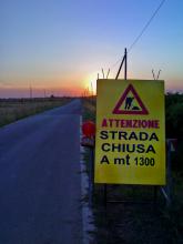 chiusura temporanea di via zaccarelli e via carline