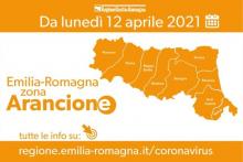 Emilia Romagna in Zona Arancione dal 12 Aprile