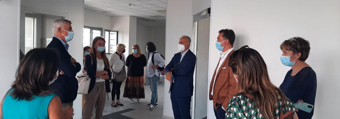 Il Direttore Generale dell'Azienda USL di Bologna visita i locali della nuova Casa Della Salute