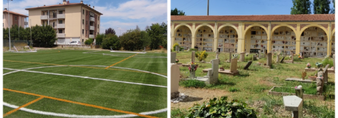 Scuole e cimiteri lavori in corso sul territorio del Comune di Sala Bolognese